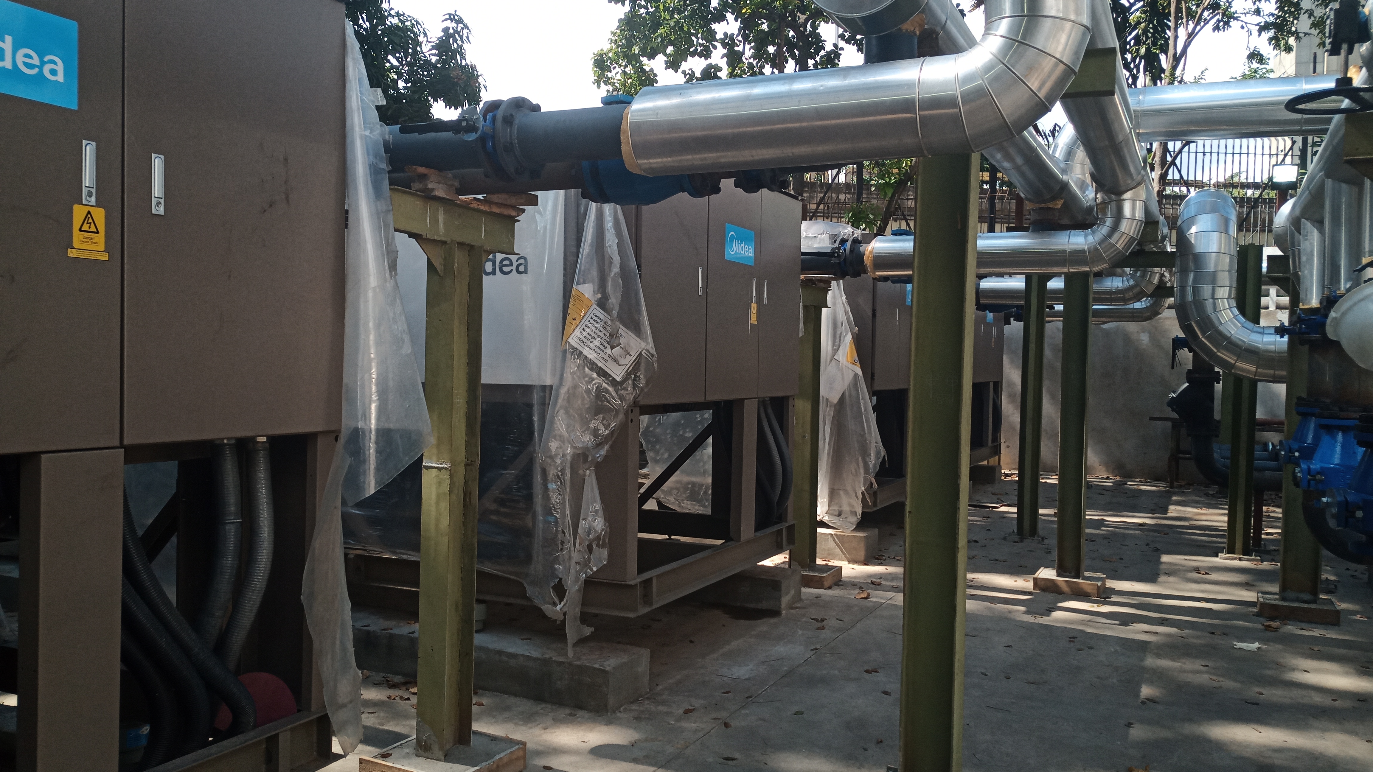 Planta de agua helada